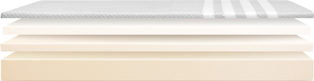 All-foam layers of Leesa make it a medium-firm mattress.