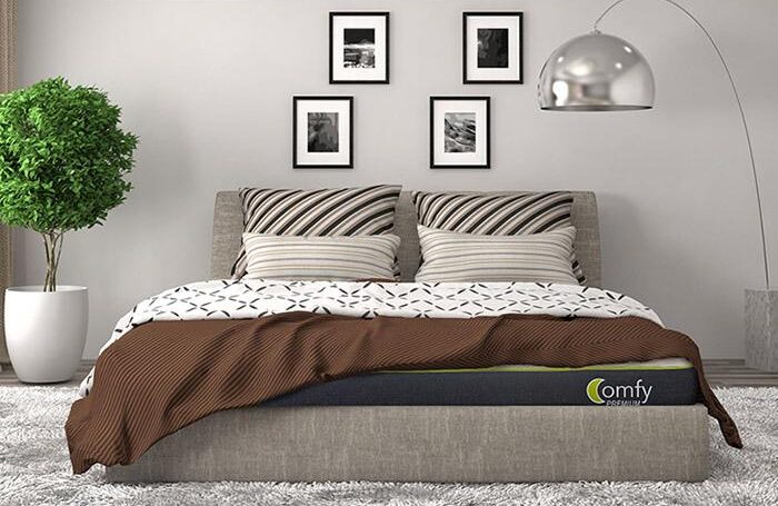 Comfy's among the mattresses for stomach sleepers.
