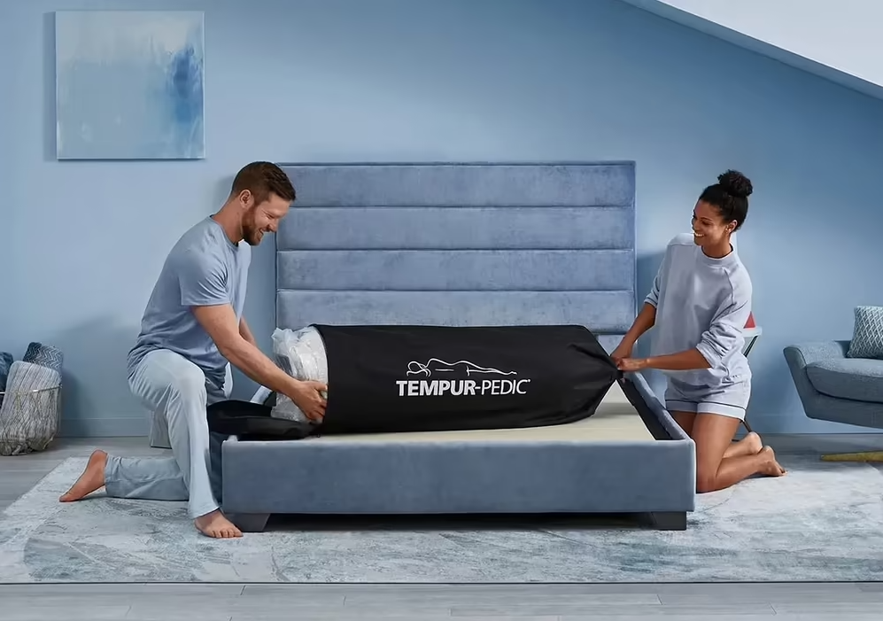 Tempur Pedic Mattress unboxing