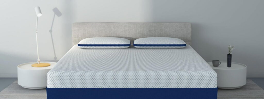 Amerisleep mattress placed in a minimalist setting.